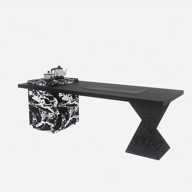 "Large Coffee Tables Black Unique popular Design Coffee Table Black modern Style Black Living Room Coffee Table"